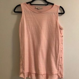 Loft pink tank top